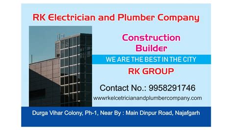 RK electrician and plumber company